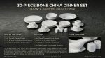 30 PC Thai dinner set - Image 2