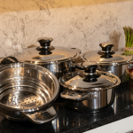 7 PC Stainless steel waterless cookware