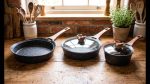 5 Piece granite cookware set