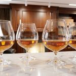 Crystal congnac glasses (set of 4)