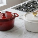 22cm cast iron casserole pot