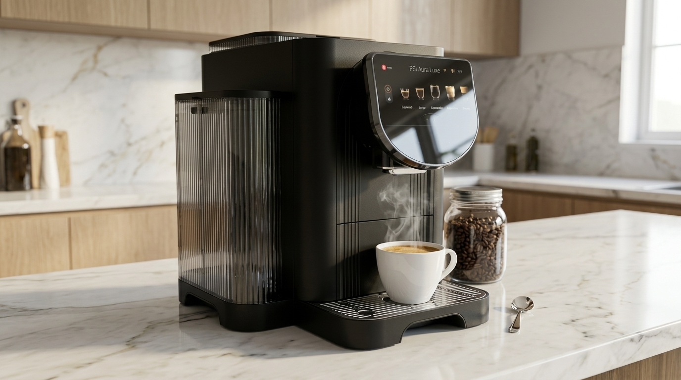 PSI_Aura_Luxe_202603301436 PSI Smart Coffee Machine - Image 1