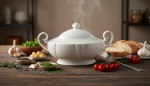 2 PC soup taureen set