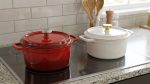 24cm cast iron casserole pot