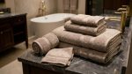 6 Piece towel set (taupe)