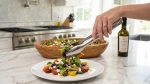 18/10 Mirror-Polished Stainless Steel Serving Tongs - Image 3