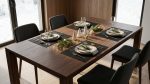 4-Piece Woven Geometric Placemat Set