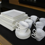 24 Piece Square dinner set