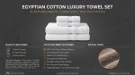 6 Piece towel set (taupe) - Image 2