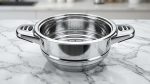 Stainless Steel Waterless Cooking Strainer - 20cm x 9.5cm - Image 3